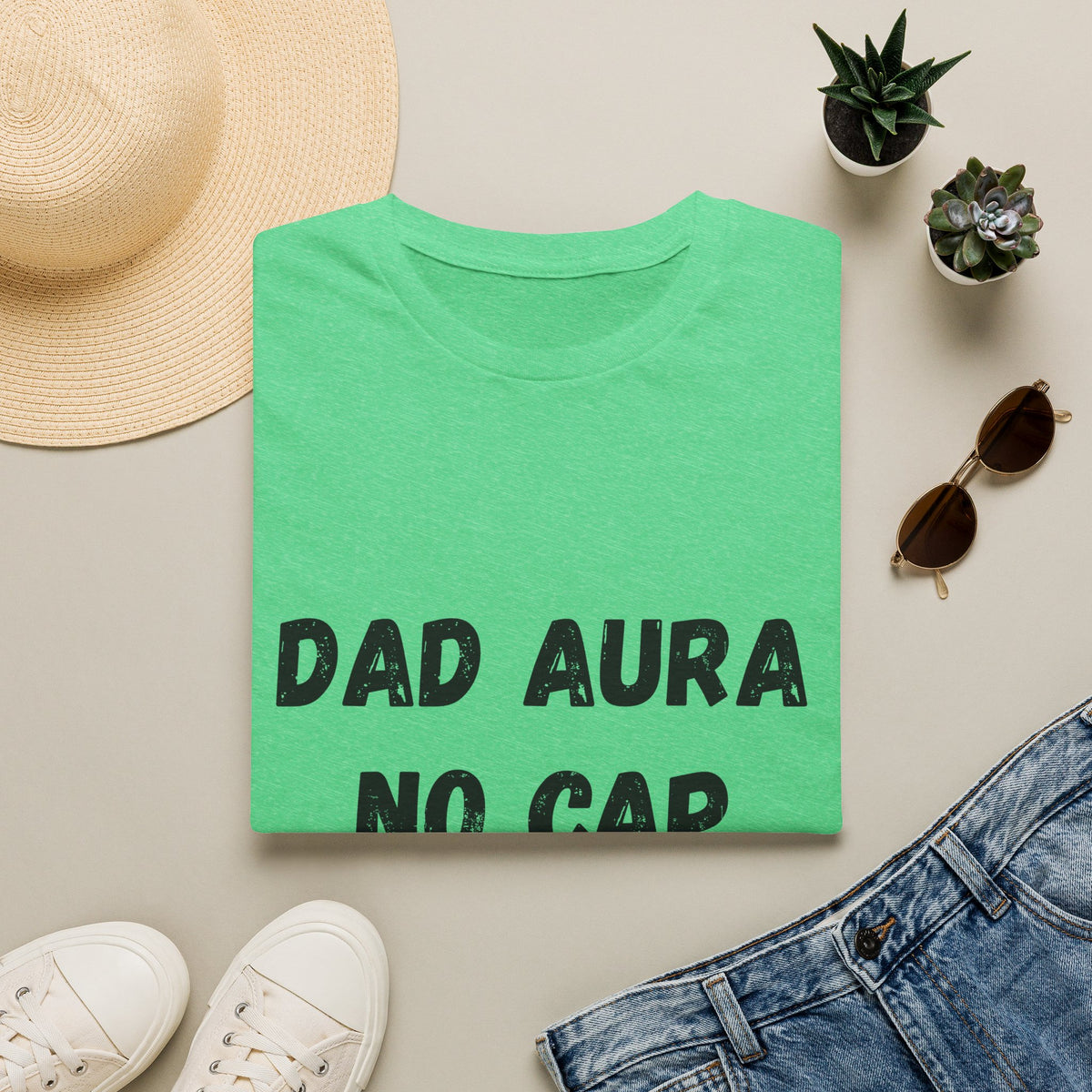Dad Aura, No Cap T-Shirt