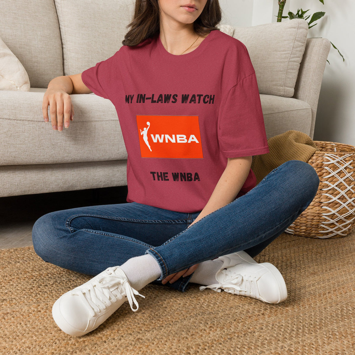 My In-Laws Watch WNBA T-Shirt