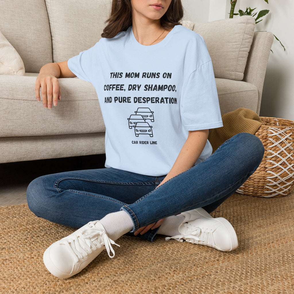 This Mom Runs On- Car Rider Line