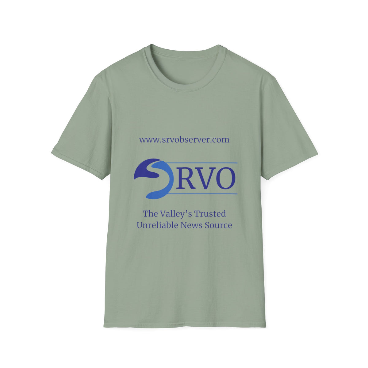 SRVO- The Valley's Trusted Unreliable News Source T-Shirt
