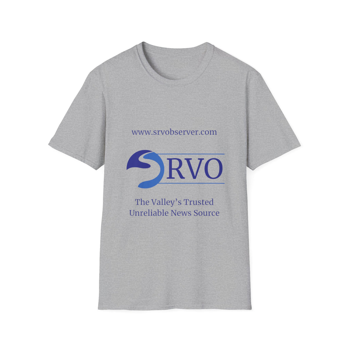 SRVO- The Valley's Trusted Unreliable News Source T-Shirt