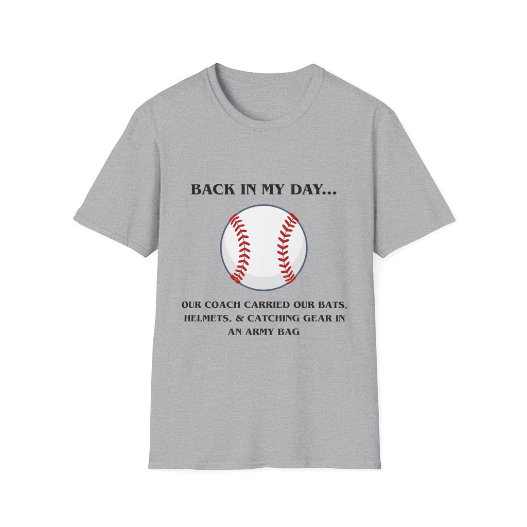 BIMD- Baseball Equipment in Army Bag
