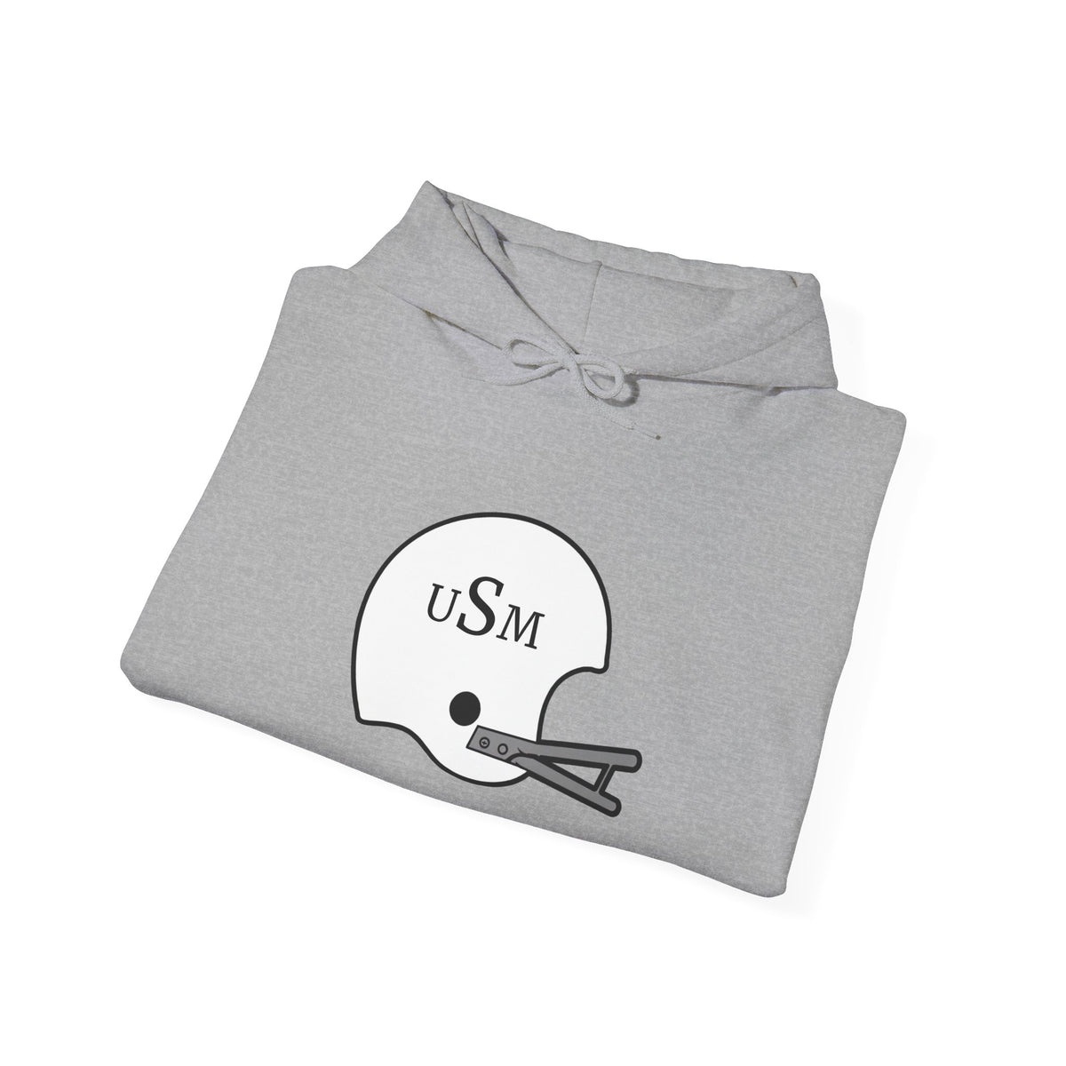 Black & Gold Football Hoodie — College Team Fan Pullover