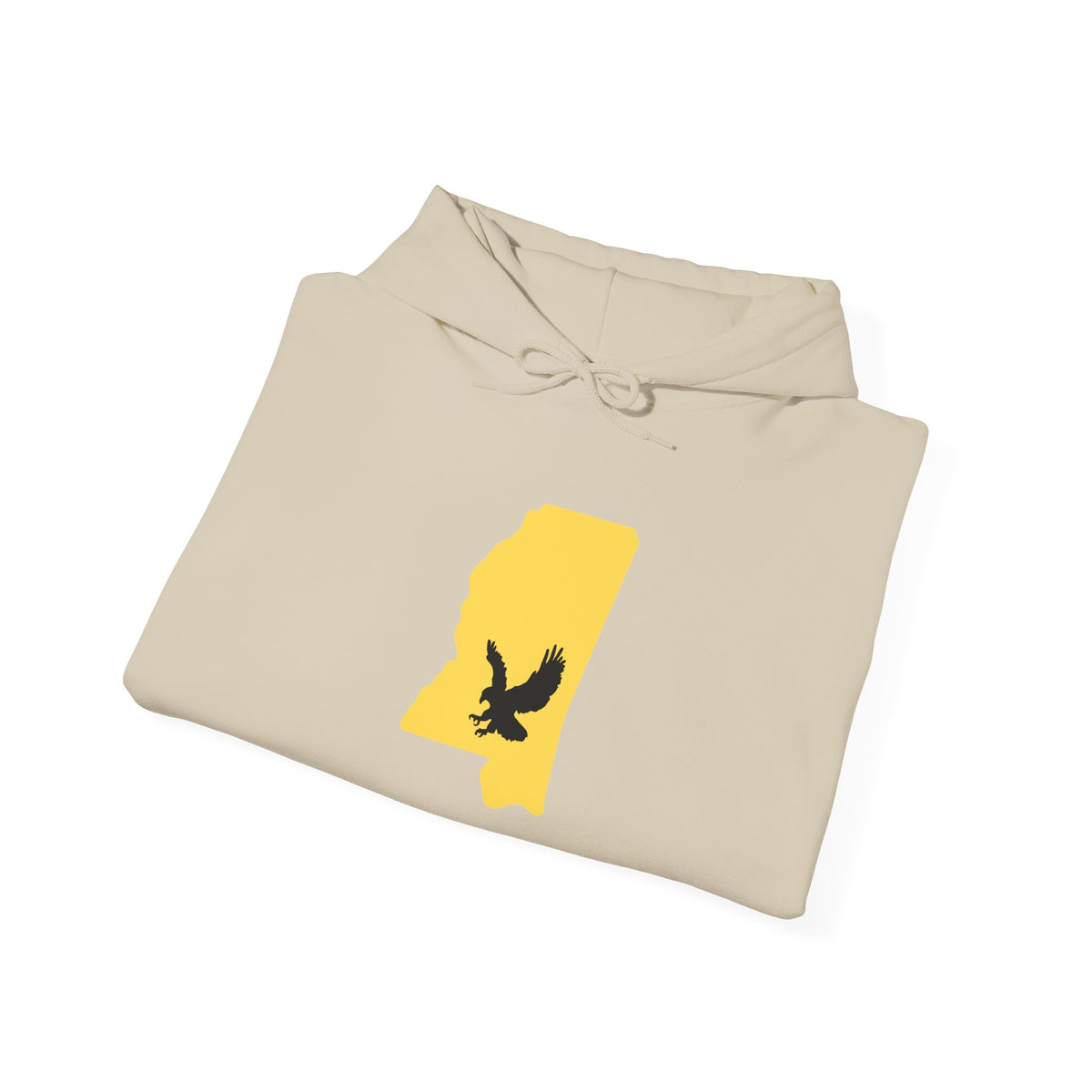 Black & Gold Football Hoodie — College Team Fan Pullover