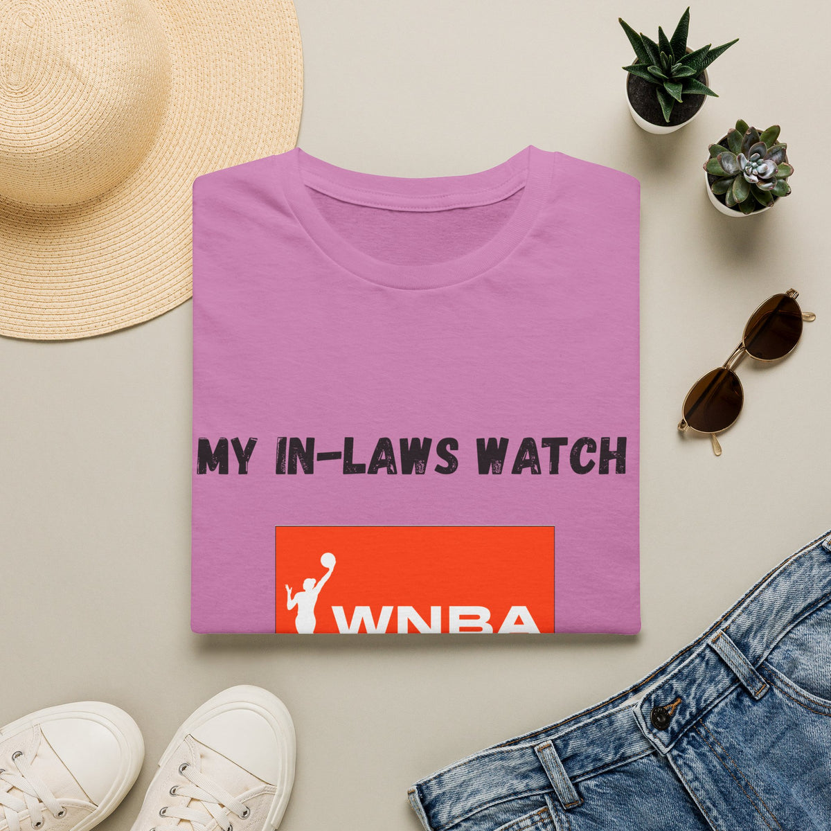 My In-Laws Watch WNBA T-Shirt