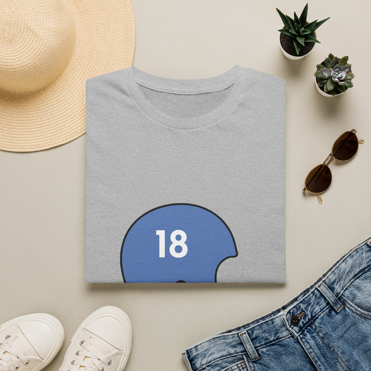 Miss. #18 Vintage Helmet T-Shirt