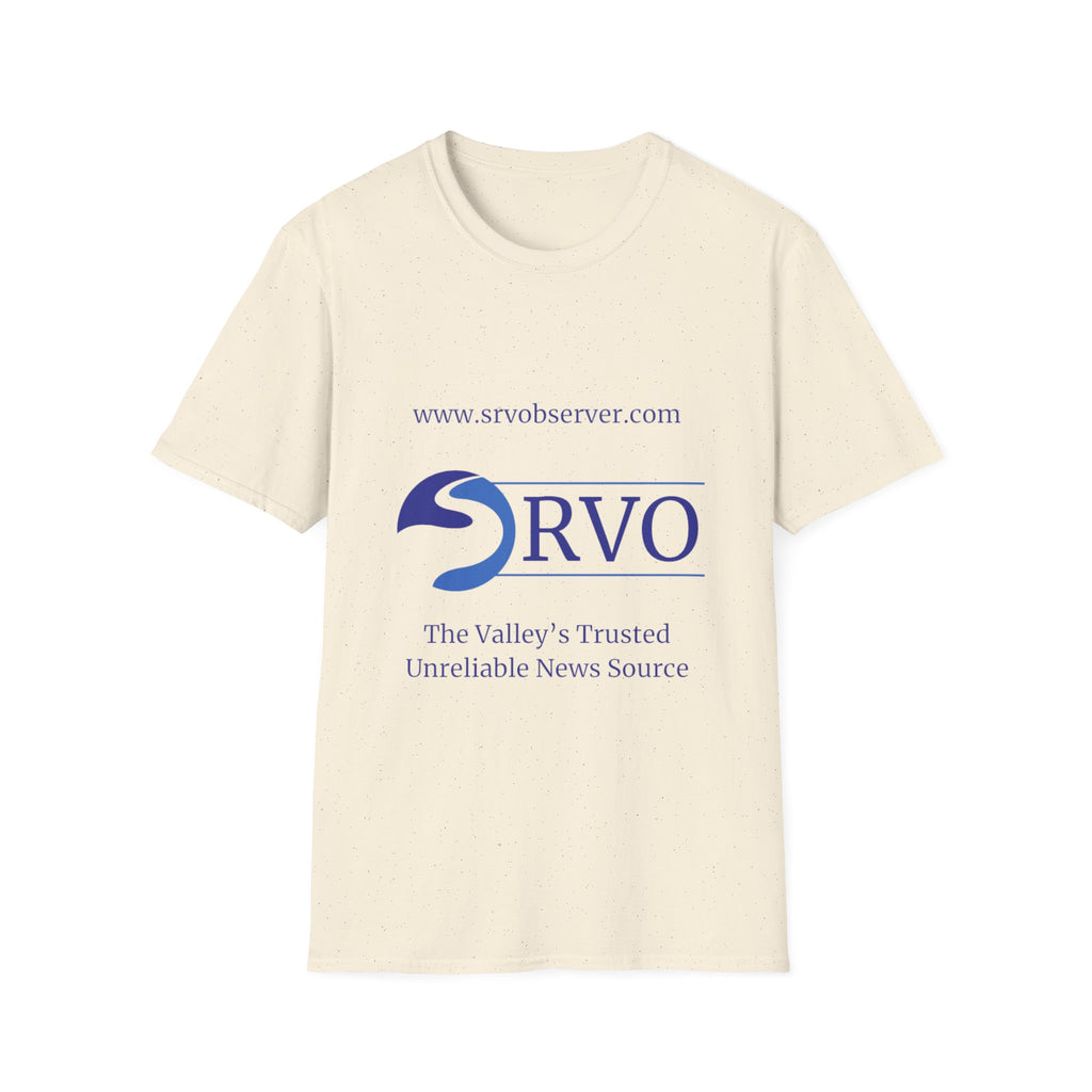 SRVO- The Valley's Trusted Unreliable News Source T-Shirt