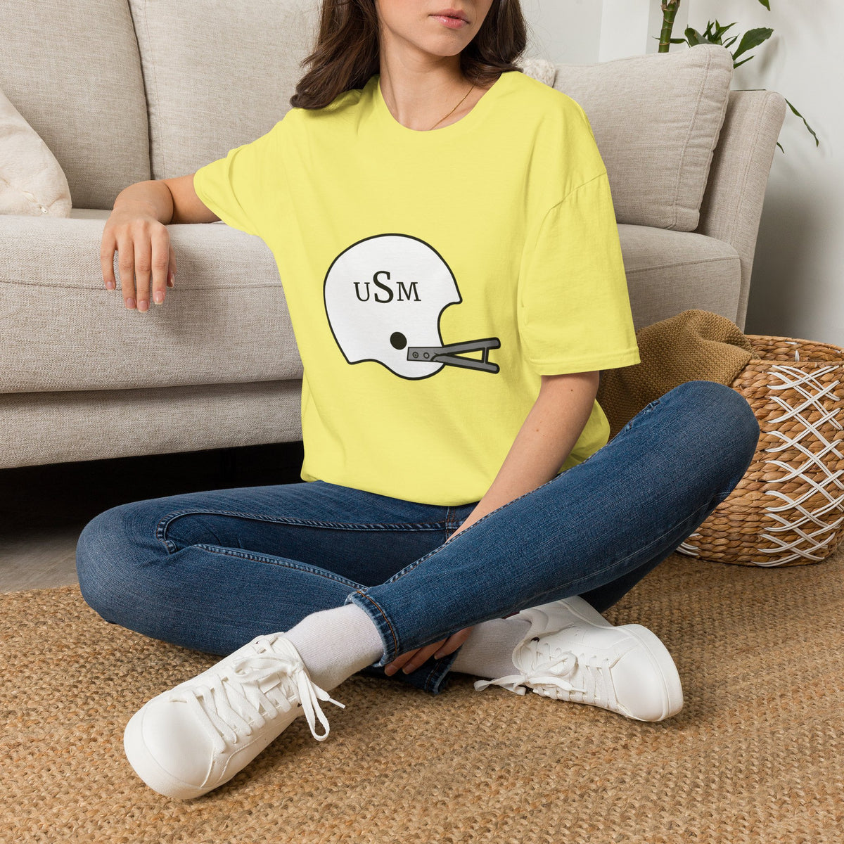 Black & Gold Vintage Helmet T-Shirt