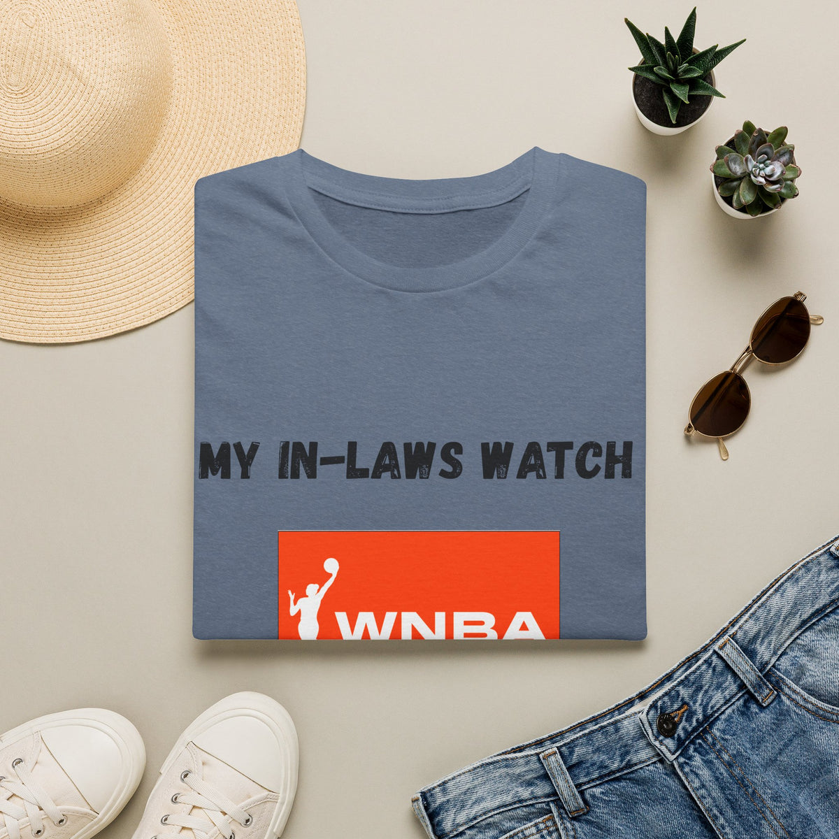 My In-Laws Watch WNBA T-Shirt