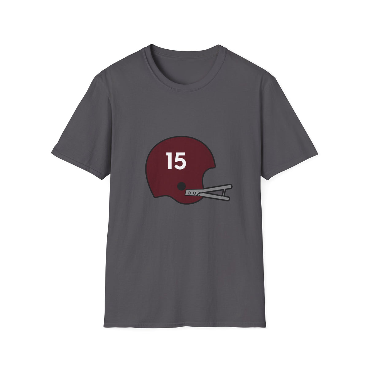 Maroon & White Vintage Helmet- #15
