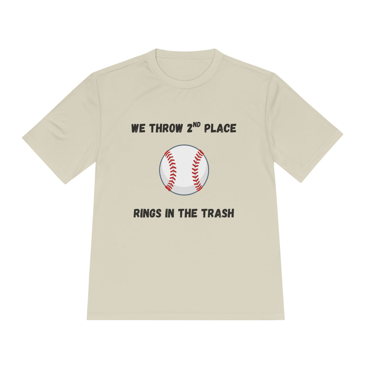 2nd Place Rings in Trash- Baseball