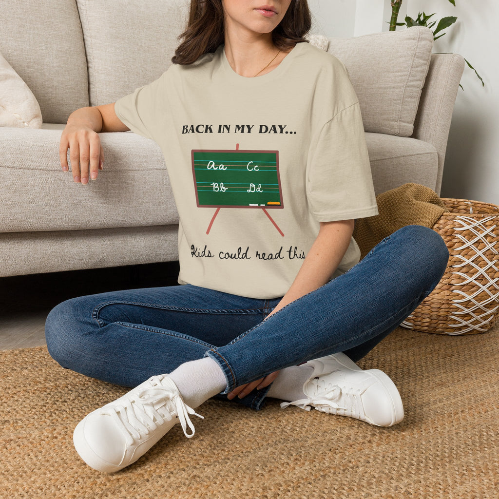 BIMD- Kids Could Read Cursive