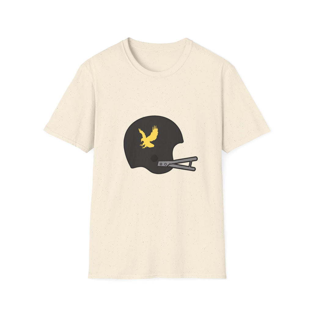 Black & Gold Vintage Helmet T-Shirt