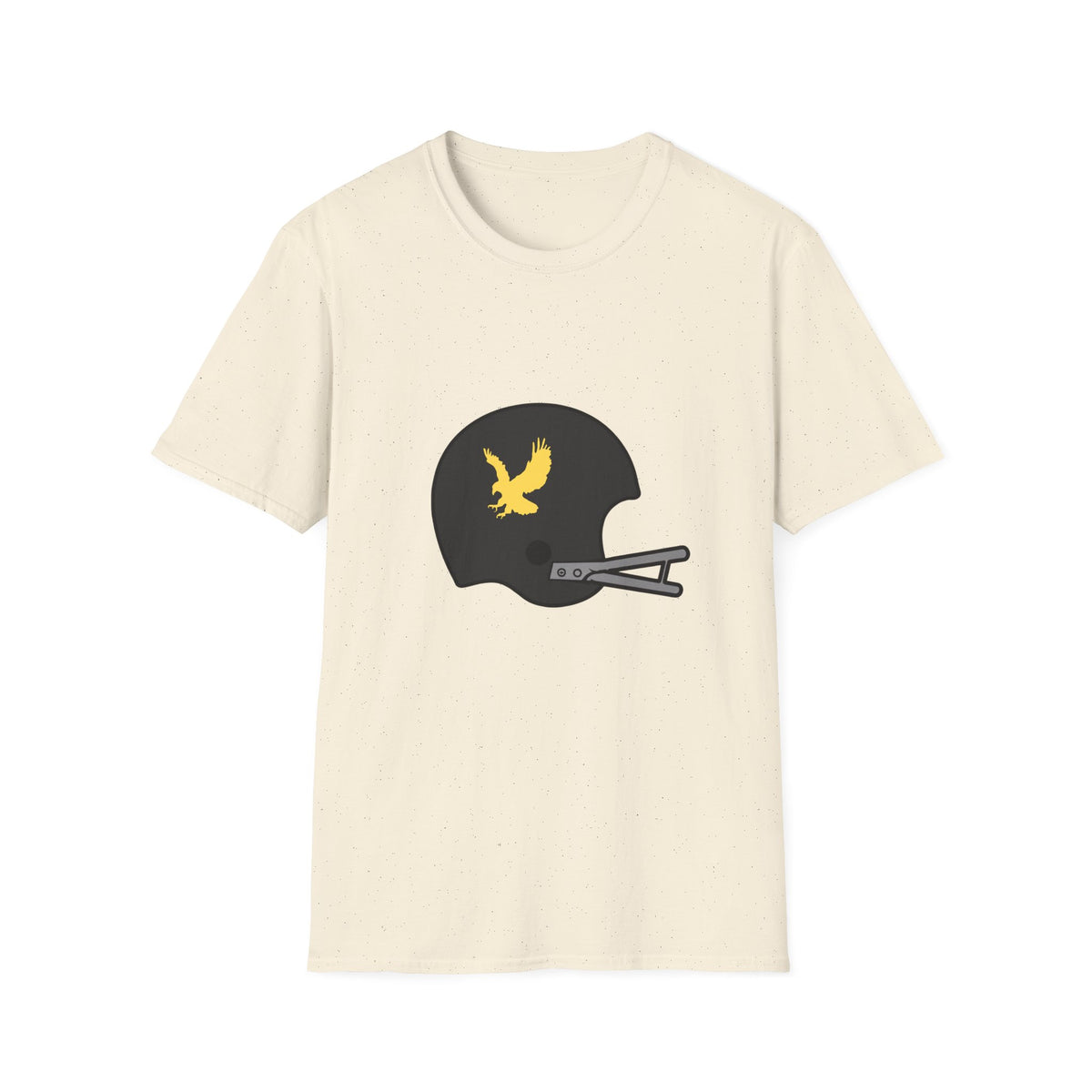 Black & Gold Vintage Helmet T-Shirt