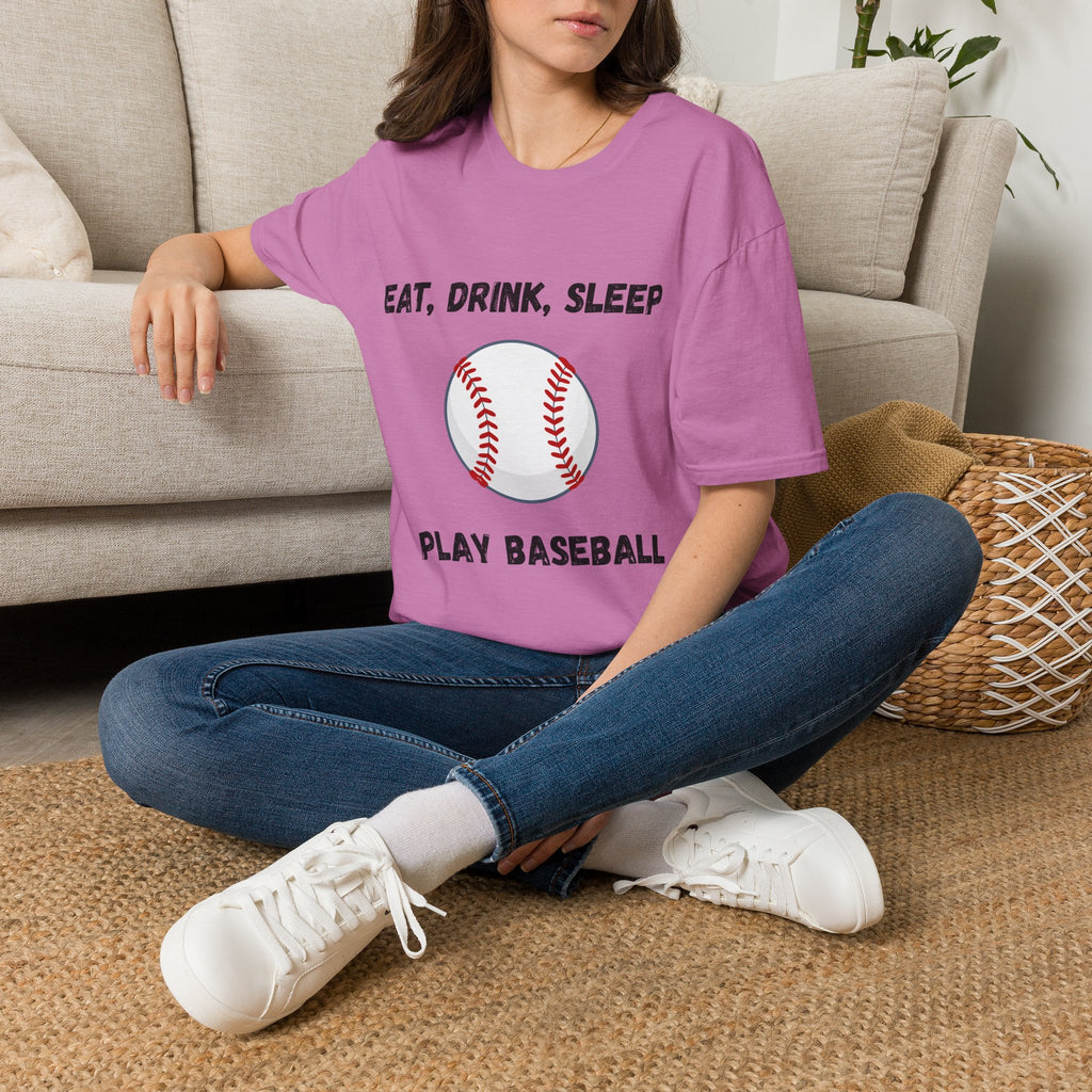 Eat, Drink, Sleep Play Baseball T-Shirt