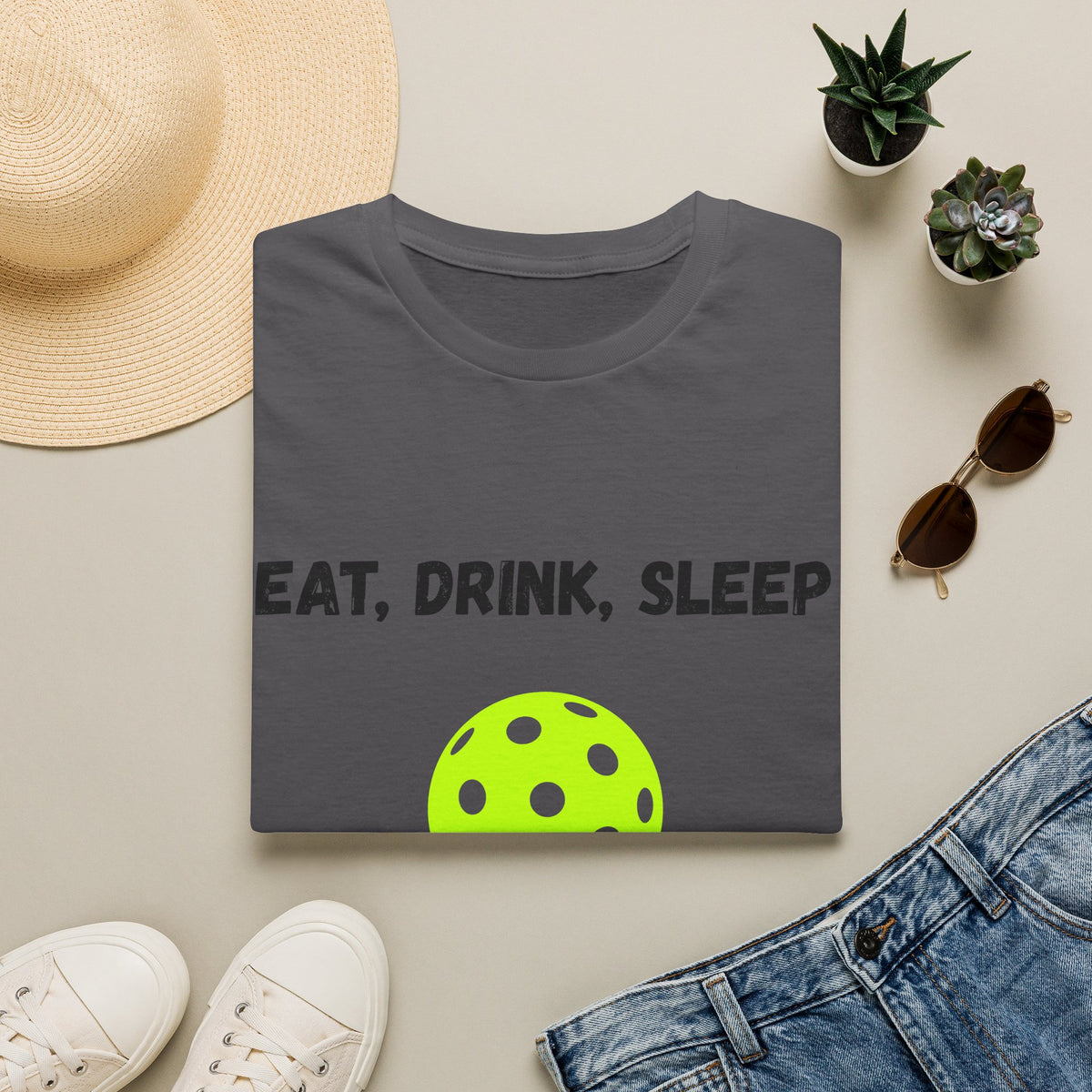 Eat, Drink, Sleep Play Pickleball T-Shirt
