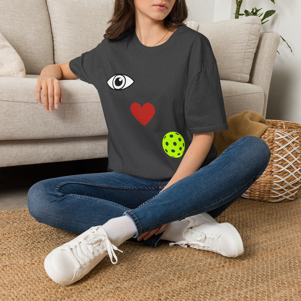 Eye Love Pickleball- Diagonal