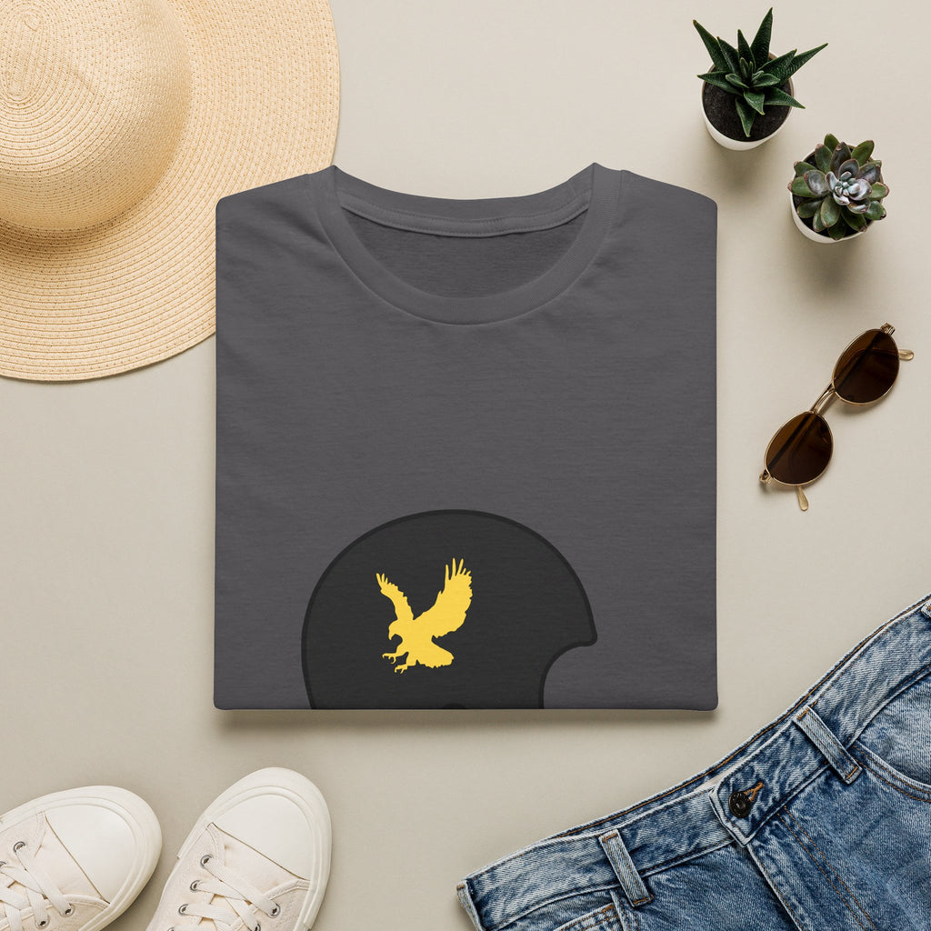 Black & Gold Vintage Helmet T-Shirt