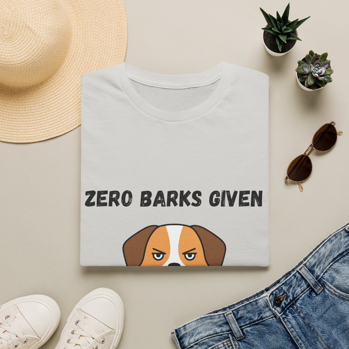 Zero Barks Given T-Shirt