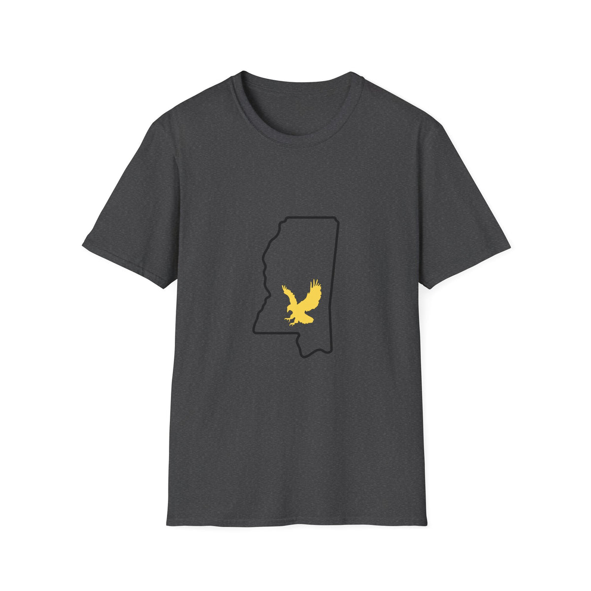 Black & Gold- MS Outline- Golden Eagle