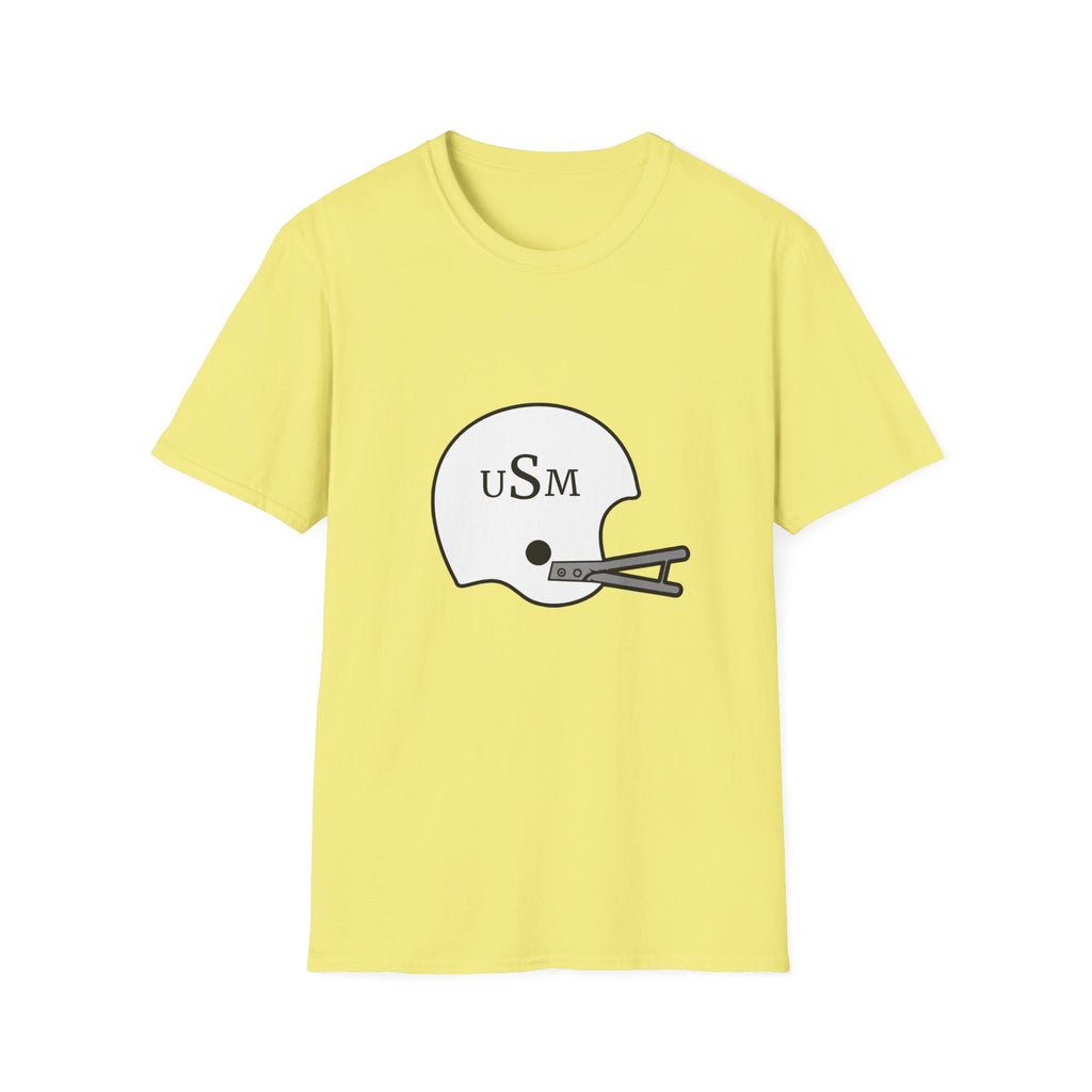 Black & Gold Vintage Helmet T-Shirt