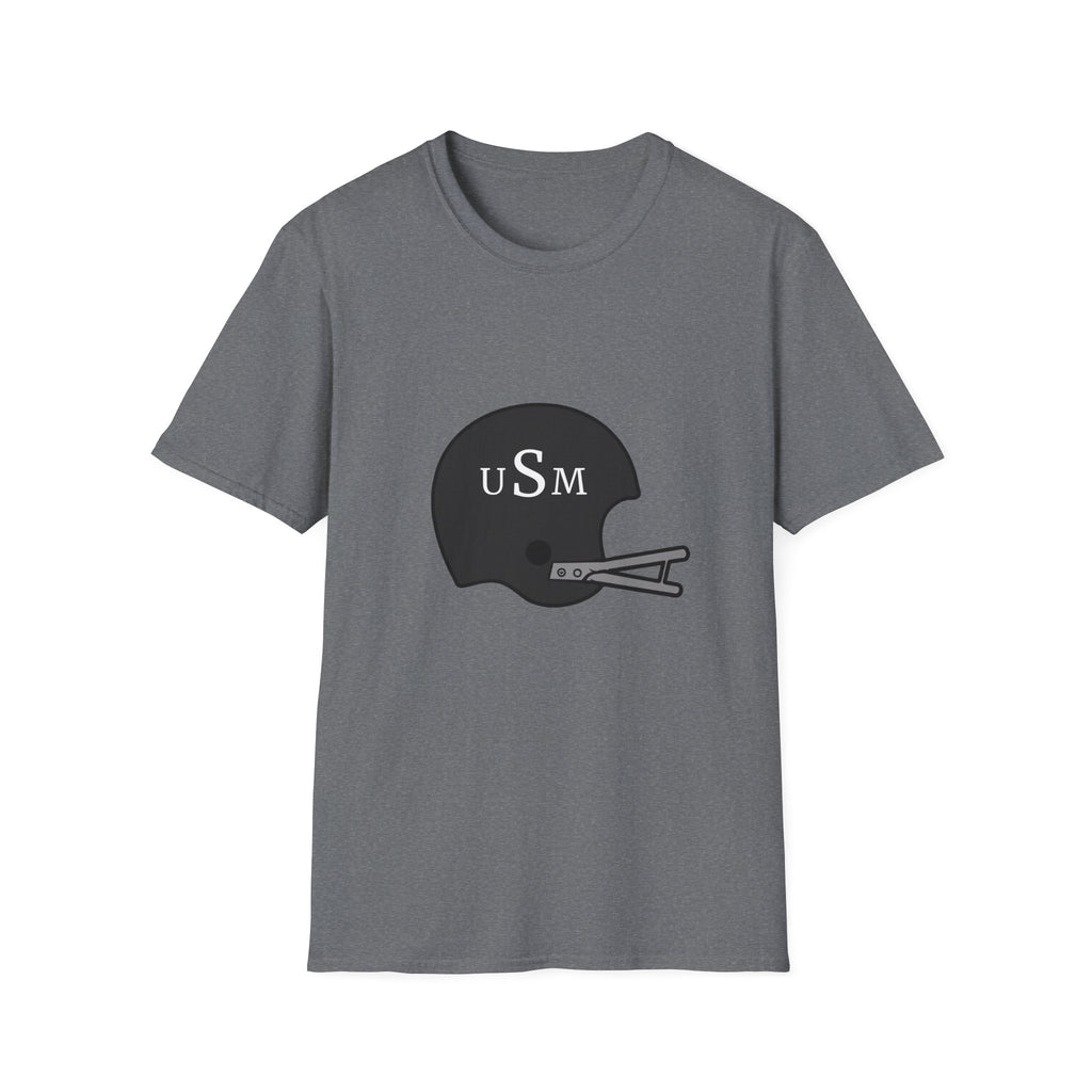 Black & Gold Vintage Helmet T-Shirt
